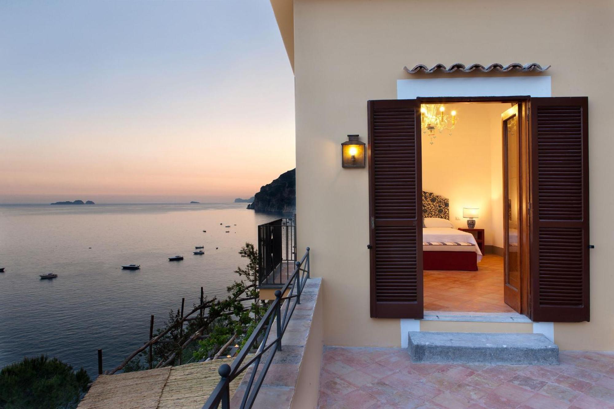 Torre Sponda - Casa Grande, Private Beach Positano Buitenkant foto