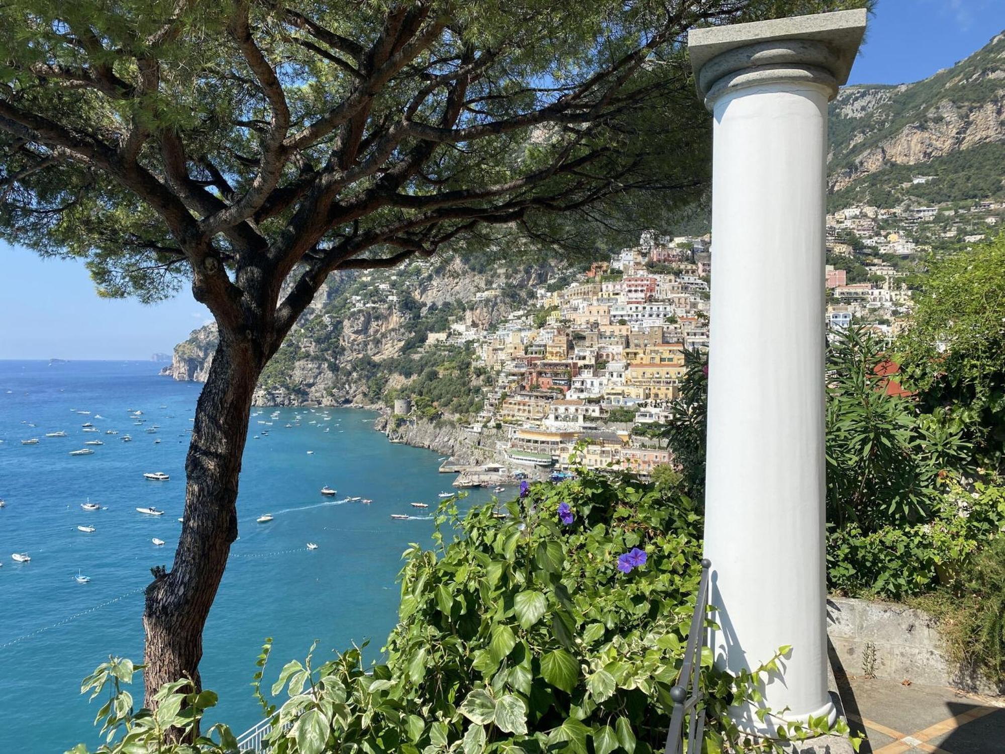 Torre Sponda - Casa Grande, Private Beach Positano Buitenkant foto